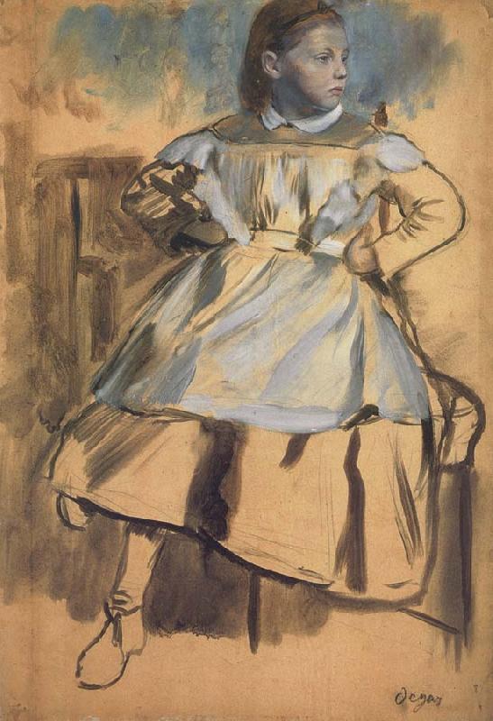 Edgar Degas Glulia Bellelli,Study for the belletti Family